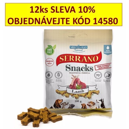 Serrano Užkandis dog ėriena 100 g