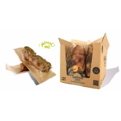 Kaulas milžiniškas pusė su serrano kumpiu apytiksliai 550 g (2 vnt) Kaulas milžiniškas pusė su serrano kumpiu apytiksliai 550 g (2 vnt)