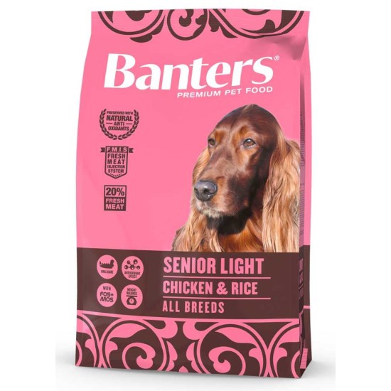Banters Senjoras light Vištiena & Ryžiai 3 kg