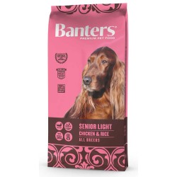 Sausas šunų maistas Banters Senior Light Chicken & Rice senjorams su vištiena ir ryžiais, 15 kg
