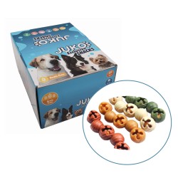 Caterpillar įdaryta mėsa JUKO Užkandžiai 2 kg (apie  77 vnt.)