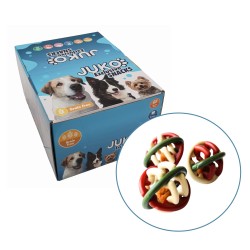 Barškutis kamuolys įdarytas mėsa JUKO Užkandžiai 1,5 kg (apie 25 vnt)