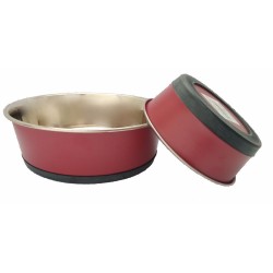 Dubenėlis iš nerūdijančio plieno su silikonine juosta 0,55 l