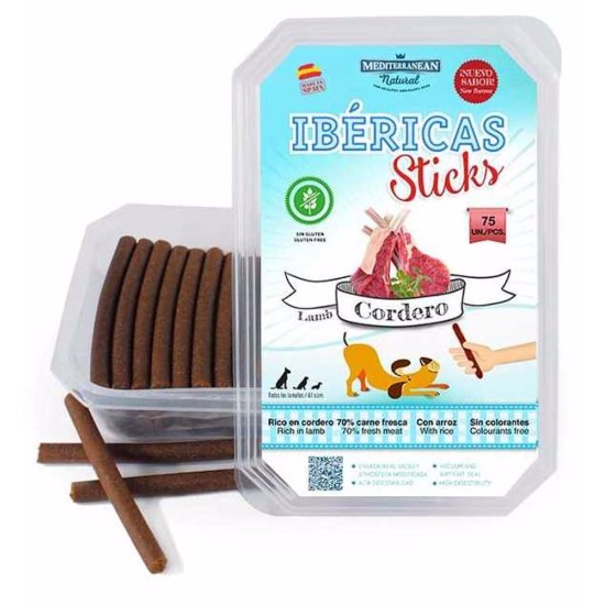 Ibéricas Sticks Dog Snack Lamb (75 vnt)