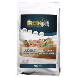 Sausas šunų maistas IRONpet Dog Adult Large & Giant Turkey su kalakutiena, 12 kg Sausas šunų maistas IRONpet Dog Adult Large & Giant Turkey su kalakutiena, 12 kg