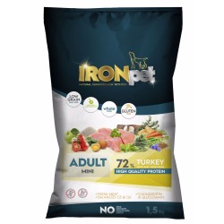 IRONpet Dog Adult Mini Turkey (Turkey) 1,5 kg IRONpet Dog Adult Mini Turkey (Turkey) 1,5 kg