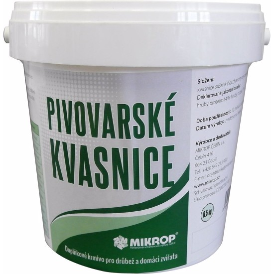 Alaus mielės Microp 0,5 kg Alaus mielės Microp 0,5 kg