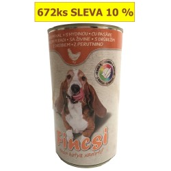 Fincsi šuo paukštiena konservas 1240 g Fincsi šuo paukštiena konservas 1240 g