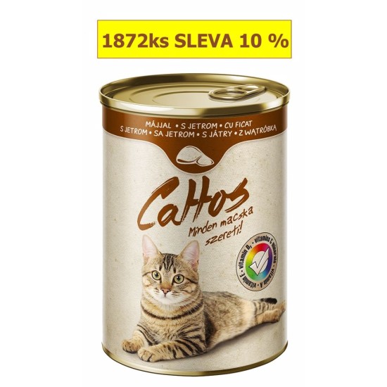Cattos katės kepenys konservas 415 g