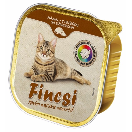 Fincsi katės kepenėlės konservas 100 g