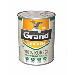 Grand deluxe šuo suaugęs 100 % vištiena konservas 400 g Grand deluxe šuo suaugęs 100 % vištiena konservas 400 g
