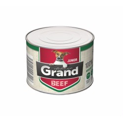 Grand deluxe šuo jaunesnysis 100 % jautienos konservas 180 g Grand deluxe šuo jaunesnysis 100 % jautienos konservas 180 g