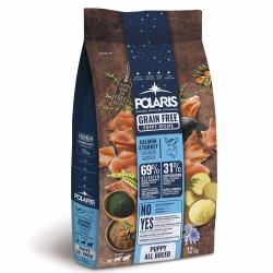 Sausas šunų maistas Polaris Dog Puppy All Salmon & Turkey GF su lašiša ir kalakutiena, 12 kg Sausas šunų maistas Polaris Dog Puppy All Salmon & Turkey GF su lašiša ir kalakutiena, 12 kg
