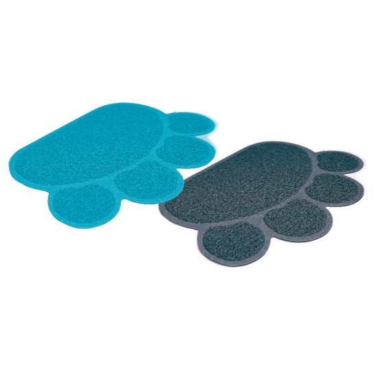 Kilimėlis prie tualeto letenėlės formos, 40 x 30 cm