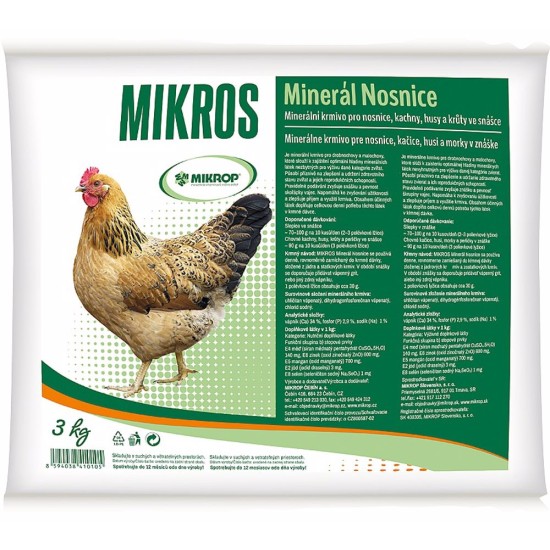 MIKROS mineralas sluoksnis 3 kg