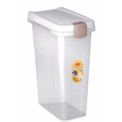 Statinė Stefanplast  su dangčiu 25 l/12 kg - skaidri Statinė Stefanplast  su dangčiu 25 l/12 kg - skaidri