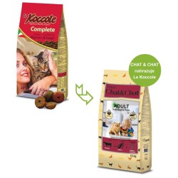 Chat & Chat Expert Adult Jautiena & Žirniai 14 kg