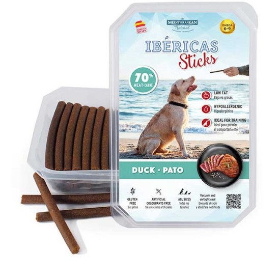 Ibéricas Sticks Dog Snack Duck  (75 vnt)