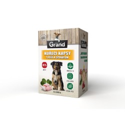 Grand deluxe šuo vištienos maišelis 300 g (4 pak.) Grand deluxe šuo vištienos maišelis 300 g (4 pak.)