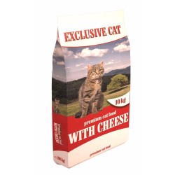 Sausas kačių maistas DELIKAN Cat with Cheese su sūriu, 10 kg