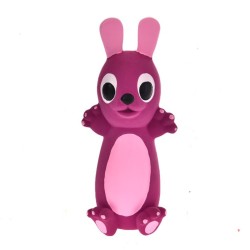 Žaislas šunims - kiškis iš latekso, 19 cm