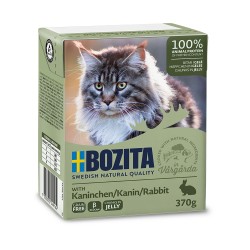 Konservai katėms Bozita Cat su vištiena ir triušiena, 370g Konservai katėms Bozita Cat su vištiena ir triušiena, 370g