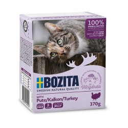 Konservai katėms Bozita Cat su kalakutiena, 370 g Konservai katėms Bozita Cat su kalakutiena, 370 g