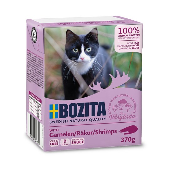 Konservai katėms Bozita Cat su krevetėmis, 370 g Konservai katėms Bozita Cat su krevetėmis, 370 g