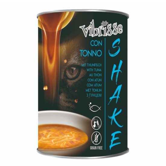 Vibrisse Shake tuno skonio sriuba katėms. 135 g Vibrisse Shake tuno skonio sriuba katėms. 135 g