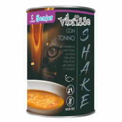 Vibrisse Shake Senior tuno sriuba su vitaminu C pagyvenusioms katėms, 135 g
