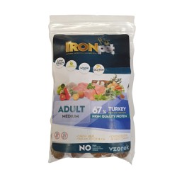 Mėginukas IRONpet Dog Adult Medium Turkey su kalakutiena, 100 g Mėginukas IRONpet Dog Adult Medium Turkey su kalakutiena, 100 g