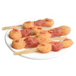 JUKO Užkandžiai Skanūs trigubas Kabobas 250 g JUKO Užkandžiai Skanūs trigubas Kabobas 250 g