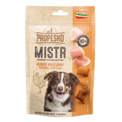 Skanėstai šunims PROPESKO Dog Master crispy chicken pads su vištiena, 60 g Skanėstai šunims PROPESKO Dog Master crispy chicken pads su vištiena, 60 g