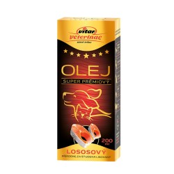 Vitar Veterinae Lašišų aliejus 200 ml Vitar Veterinae Lašišų aliejus 200 ml