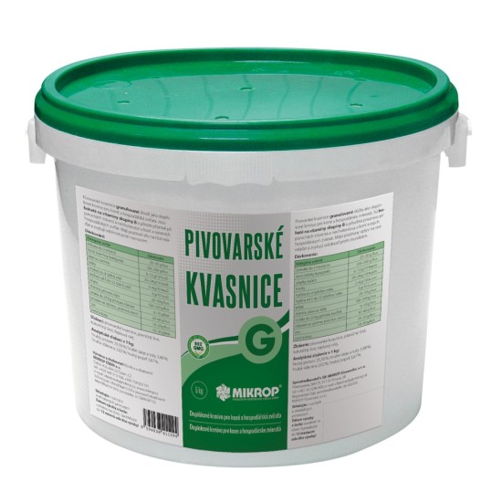 MICROP Alaus mielės granulės formoje 5 kg MICROP Alaus mielės granulės formoje 5 kg