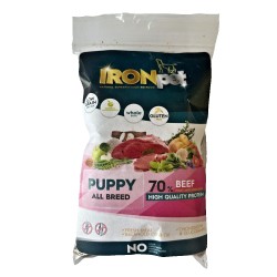 Mėginukas BEEF Puppy All Breed šunims iki 1 metų su jautiena, 70 g Mėginukas BEEF Puppy All Breed šunims iki 1 metų su jautiena, 70 g