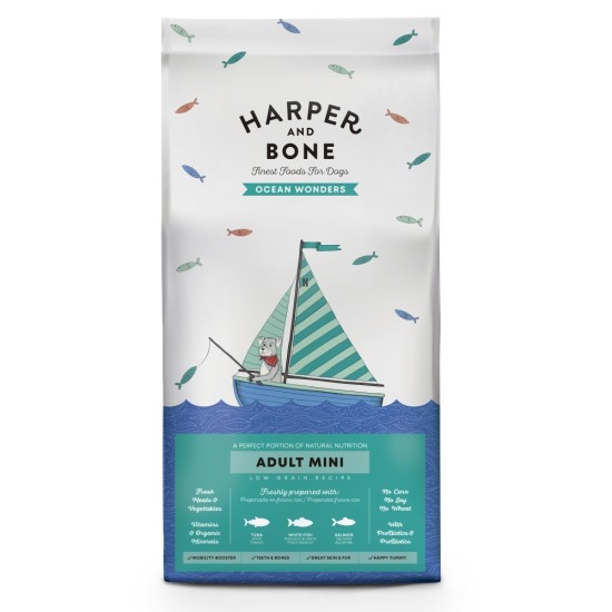 Mėginys HARPER AND BONE šuo Suaugusiųjų Vandenyno Mini stebuklai 100 g
