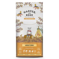 Mėginys HARPER AND BONE Dog Suaugusiųjų Didelis & Vidutinis laukiniai kalnai 100 g