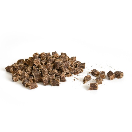 Elniena mėsa kubeliai džiovinti JUKO 100 g Elniena mėsa kubeliai džiovinti JUKO 100 g