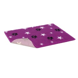 Vetbed neslystančios / Džiovinta violetinė letena ir žvaigždė 75 x 50 cm, krūva 30 mm Vetbed neslystančios / Džiovinta violetinė letena ir žvaigždė 75 x 50 cm, krūva 30 mm