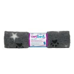 Vetbed neslystantis / Drybed pilka letena ir žvaigždė 75 x 50 cm DELUXE plaukai 30 mm