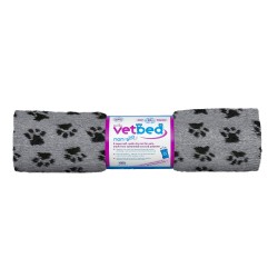 Vetbed neslystantis / Drybed pilkas pakingas 150 x 100 cm DELUXE plaukai 30 mm Vetbed neslystantis / Drybed pilkas pakingas 150 x 100 cm DELUXE plaukai 30 mm