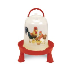 Gertuvė naminiams paukščiams kojomis (leidimas laimingos vištos) 3 l Gertuvė naminiams paukščiams kojomis (leidimas laimingos vištos) 3 l