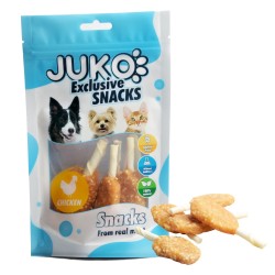 Didelė Vištiena Būgninė JUKO Užkandžiai 70 g Didelė Vištiena Būgninė JUKO Užkandžiai 70 g