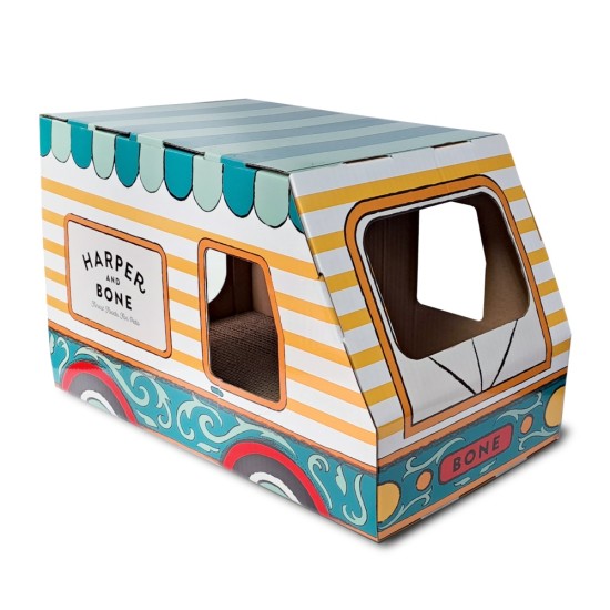 Kartonas namas automobilis Harper and Bone