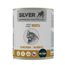 IRONpet Silver Dog vištiena 100% mėsa konservas 800 g IRONpet Silver Dog vištiena 100% mėsa konservas 800 g