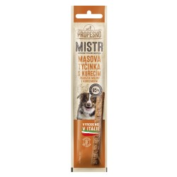 Skanėstas šunims Propesko Dog Master meat stick chicken su vištiena, 10 g Skanėstas šunims Propesko Dog Master meat stick chicken su vištiena, 10 g