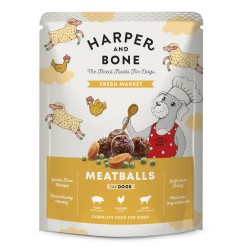 Harper and Bone Dog švieži iš rinkos maišelyjes 300 g