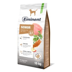 Sausas šunų maistas Eminent Dog Senior su paukštiena, 15 kg