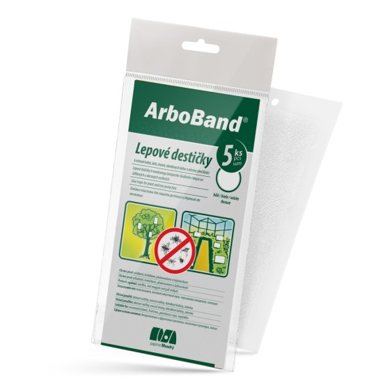 Klijai lentelės vazonams baltos (5 vnt)